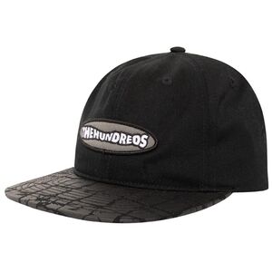 NWT The Hundreds Black Croc Snapback Hat